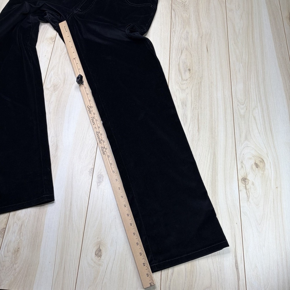 Brioni STELVIO Soft Cotton Luxury Corduroy Black Pants Mens 38x35 Italy - Picture 11 of 16